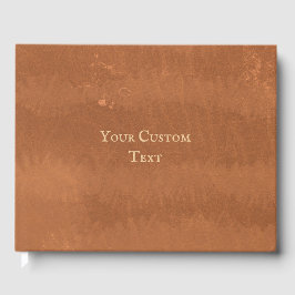 Faux Leather  Antiek Guest Book Gastenboek