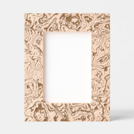 "Faux Leather" gegraveerd Lijst