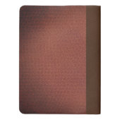 Faux Leather Kijk Elegant Monogramed Extra Groot Moleskine Notitieboekje (Achterkant)
