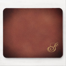 Faux Leather Kijk Elegant Monogramed