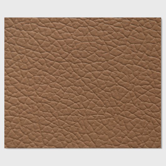 Faux leather light brown shades major texture. abs cadeaupapier (Vlak)
