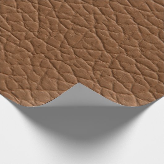 Faux leather light brown shades major texture. abs cadeaupapier (Hoek)