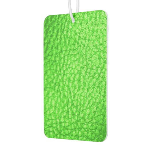 Faux Leather Light Limoen Luchtverfrisser (Links)