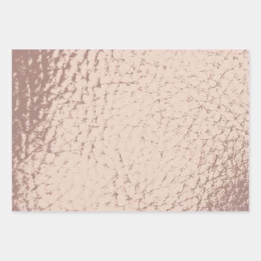 Faux Leather Mix-ontwerp - Roze Inpakpapier Vel (Voorkant)