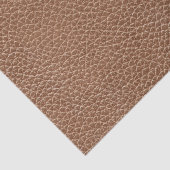 Faux Leather Natural Brown Tissuepapier (Detail)