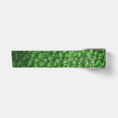 Faux Leather Warm Forest Green Design Satijnen Lint (Voorkant)