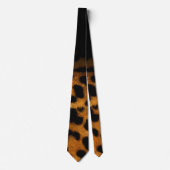 *~* Faux Leopard Cozy look Fur Stropdas (Voorkant)