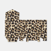 Faux Leopard Fur  Bedankdoosjes (Uitgevouwen)