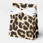 Faux Leopard Fur  Bedankdoosjes (Voorkant Zijde)
