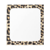 Faux Leopard Fur Notitieblok (Voorkant)