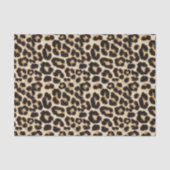 Faux Leopard Fur Pattern Tissuepapier (Voorkant)
