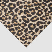 Faux Leopard Fur Pattern Tissuepapier (Detail)