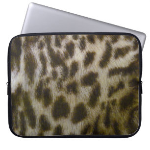 Faux Leopard-laptophoes Laptop Sleeve