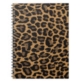 faux leopard notitieboek (Voorkant)