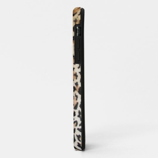 faux Leopard Print iPhone 5 Hoesje (Achterkant/links)