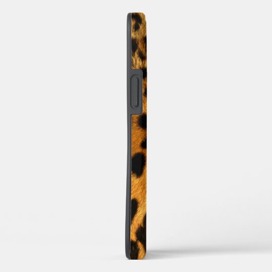 Faux Leopard Skin Case-Mate iPhone Case (Achterkant / Rechts)
