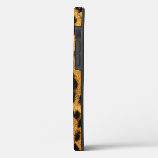 Faux Leopard Skin Case-Mate iPhone Case (Achterkant / Links)