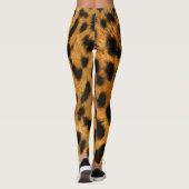 Faux Leopard Skin Leggings (Achterkant)
