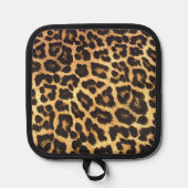 Faux Leopard Skin Pot Holder Pannenlap (Voorkant)