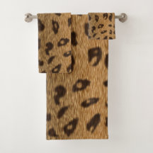 Faux Leopard Spots Fur