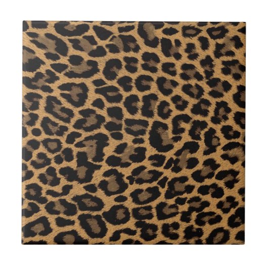 faux leopard tegeltje (Voorkant)