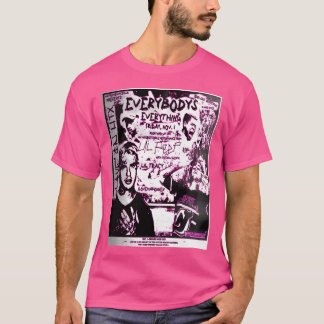 Faux Lil Peep Punk Poster T-shirt