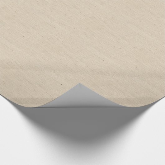 Faux Linen Gift Wrap Cadeaupapier (Hoek)