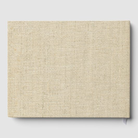 Faux Linen Our Bucket List Couple Keepomwille Gastenboek (Achterkant)