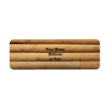 Faux Log Cabin Siding Achtergrond