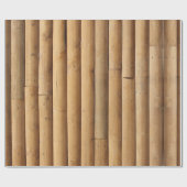 Faux Log Cabin Siding Cadeaupapier (Vlak)