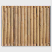 Faux Log Cabin Siding Cadeaupapier (Vlak)