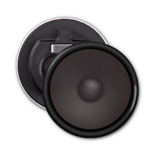 Faux Loudspeaker Button Flesopener (Voorkant)