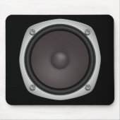 Faux Loudspeaker Muismat (Voorkant)