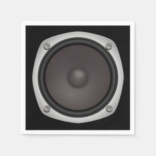 Faux Loudspeaker Servetten