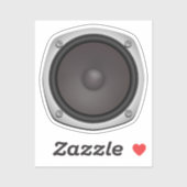 Faux Loudspeaker Sticker (Vel)