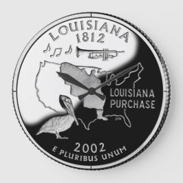 Faux Louisiana State Quarter Clock Grote Klok
