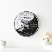 Faux Louisiana State Quarter Clock Grote Klok (Huis)