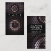 Faux-luidspreker Visitekaartje (Voorkant / Achterkant)