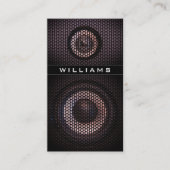 Faux-luidspreker Visitekaartje (Voorkant)