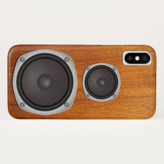 Faux-luidsprekersysteem Case-Mate iPhone Case (Achterkant (horizontaal))