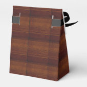 Faux Mahogany Wood, cadeaudoos voor alle doeleinde Bedankdoosjes (Achterkant)