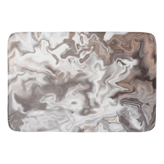 Faux Marble Abstract Badmat (Voorkant)