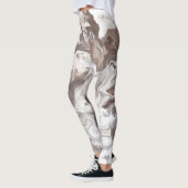Faux Marble Abstract Leggings (Links)