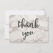 Faux Marble Alabaster Bedankt (Voorkant)