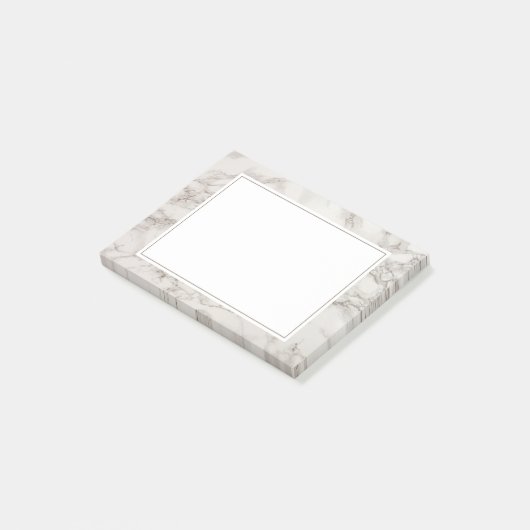 Faux Marble Alabaster Taupe Tan Modern Post-it® Notes (Schuin)