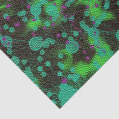 Faux Marble Blob Tissue Paper 1 Dark Multi Tissuepapier (Detail)