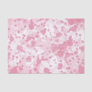 Faux Marble Blob Tissue - roze Tissuepapier