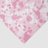 Faux Marble Blob Tissue -  roze Tissuepapier (Detail)