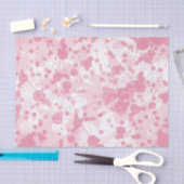 Faux Marble Blob Tissue -  roze Tissuepapier (Craft)