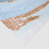 Faux Marble Blue Gold Wrapping, ontkoppeling, Craf Tissuepapier (Detail)